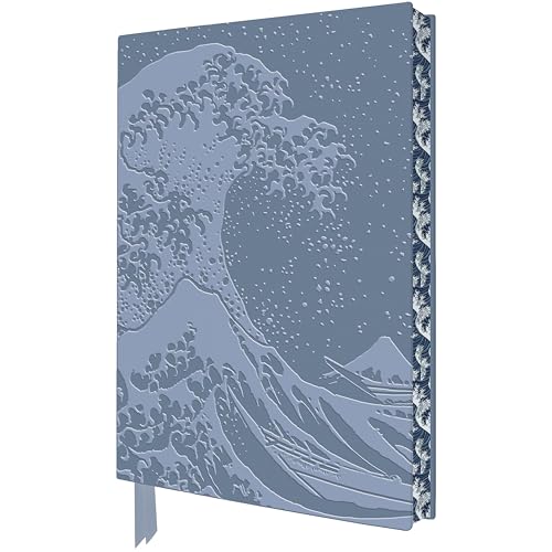 Hokusai Great Wave Artisan Art Notebook Flame Tree Journals