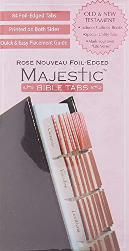 Majestic Rose Nouveau Foil-Edged Bible Tabs