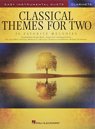 Classical Themes For Two Clarinets: Easy Instrumental Duets
