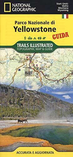 Yellowstone National Park. Carta E Guida Turistica. 1:125.000