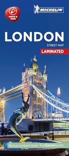 London - Michelin City Map 9201: Laminated City Plan [Lingua Inglese]