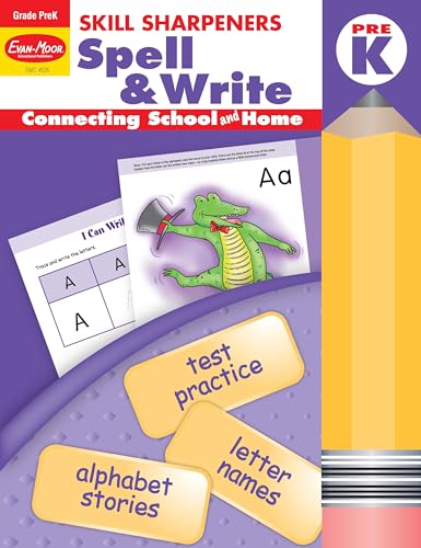 Skill Sharpeners Spell & Write Grade Pre-K