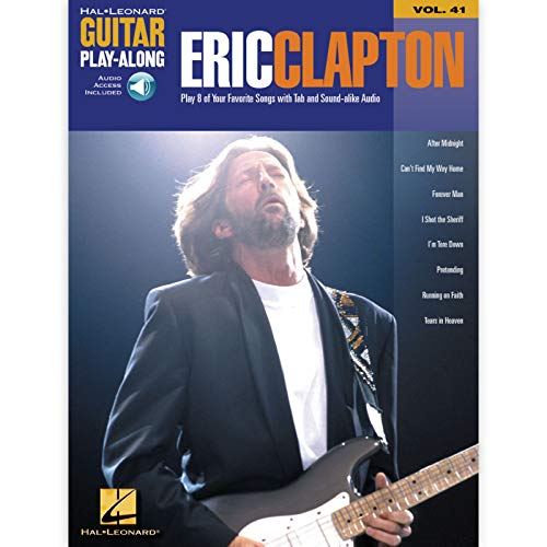 Eric Clapton [With Cd (Audio)] [Lingua Inglese]: Guitar Play-Along Volume 41