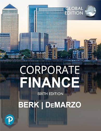 Corporate Finance. Global Edition