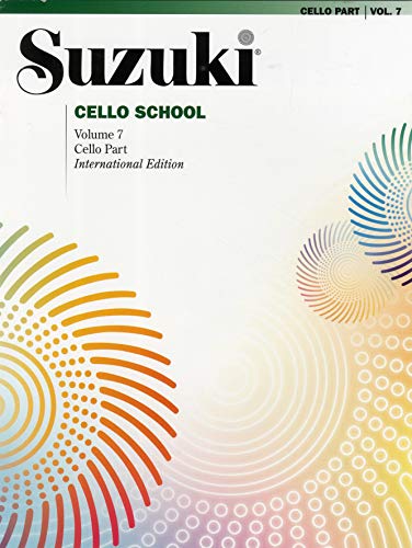 Suzuki Cello School Volume 7 Rev. [Lingua Inglese]: International Edition