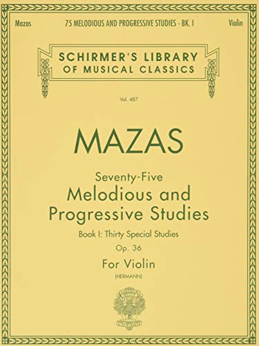 75 Melodious And Progressive Studies, Op. 36: Book 1