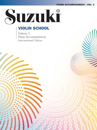 Suzuki Violin Piano Acc 3 Rev [Lingua Inglese]: Piano Accompaniment