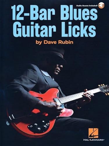12-Bar Blues Guitar Licks Book+Audio-Online: Book With Online Audio