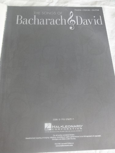 The Songs Of Bacharach & David