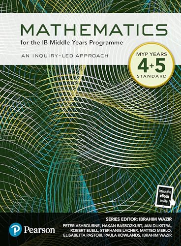 Pearson Mathematics For The Middle Years Programme Year 4+5 Standard