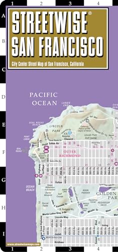 Streetwise San Francisco Map: City Center Street Map Of San Francisco, California