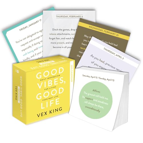 Good Vibes, Good Life Calendar 2025: Daily Inspiration For Living Your Best Life