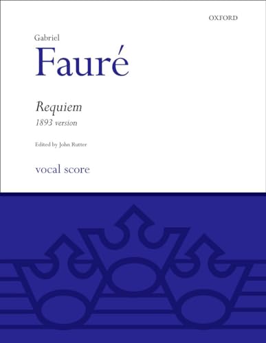 Requiem (1893 Version): Vocal Score