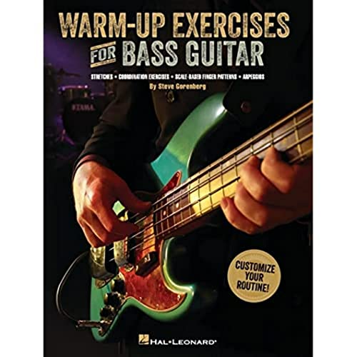 Warm-Up Exercises For Bass Guitar [Lingua Inglese]: Stretches, Coordination Exercises, Scale-Based Finger Patterns, Arpeggios