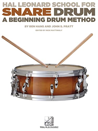 Hal Leonard School For Snare Drum: A Beginning Drum Method [Lingua Inglese]