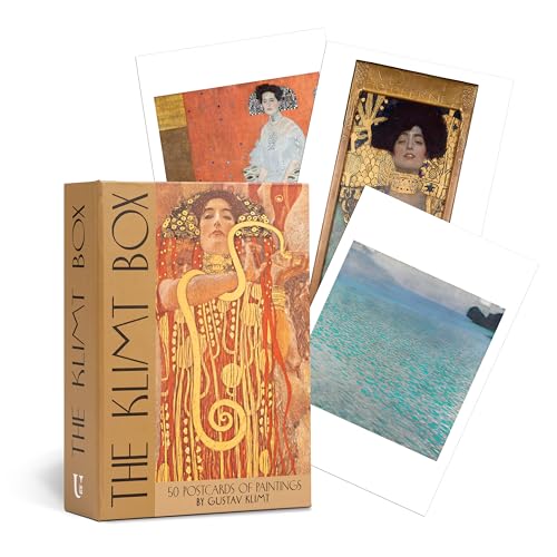 The Klimt Box: 50 Postcards Of Paintings By Gustav Klimt