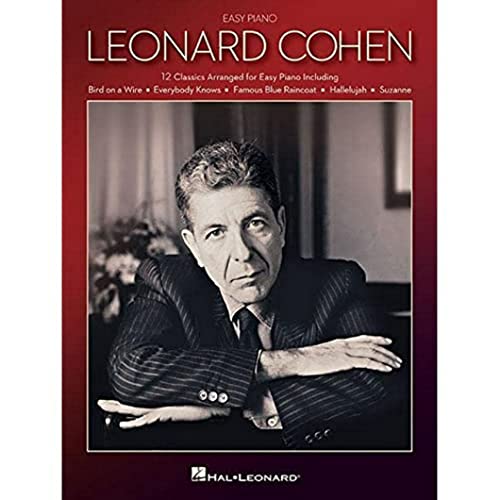 Leonard Cohen Easy Piano: 12 Classics Arranged For Easy Piano