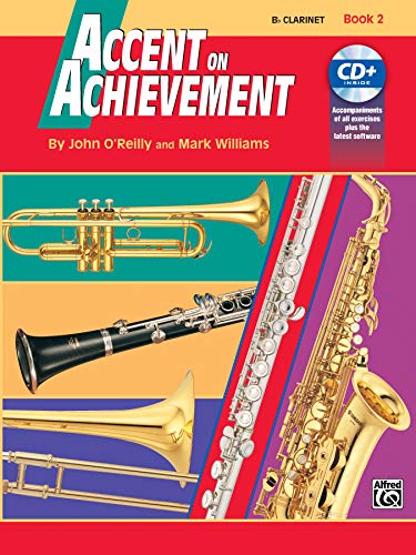 Accent On Achievement, Bk 2: B-Flat Clarinet, Book & Cd [Lingua Inglese]
