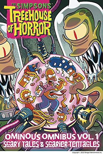 The Simpsons Treehouse Of Horror Ominous Omnibus Vol. 1: Scary Tales & Scarier Tentacles