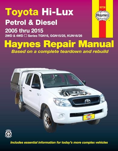 Toyota Hilux 4X4 Automotive Repair Manual: 2005-2015