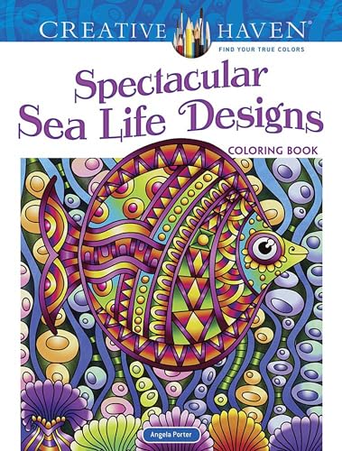 Spectacular Sea Life Designs Coloring Book