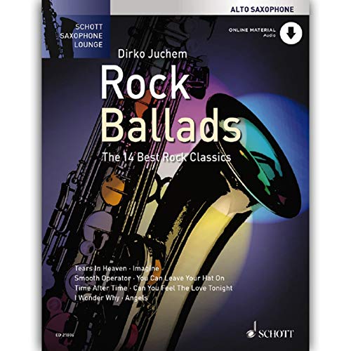Rock Ballads Saxophone +Cd: The 14 Best Rock Classics