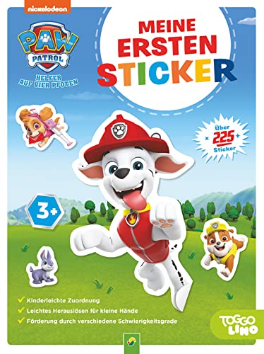 Paw Patrol Meine Ersten Sticker: Das Bunte Stickerbuch - Schon Die Kleinsten Werden Kreativ! Das Ideale Geschenk Für Alle Paw Patrol-Fans Ab 3 Jahren