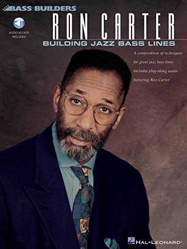 Ron Carter: Building Jazz Bass Lines [With Cd (Audio)] [Lingua Inglese]