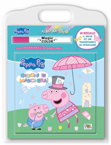 Giochi In Maschera. Peppa Pig. Albo Magico. Ediz. A Colori. Con Pennarello Svelacolori