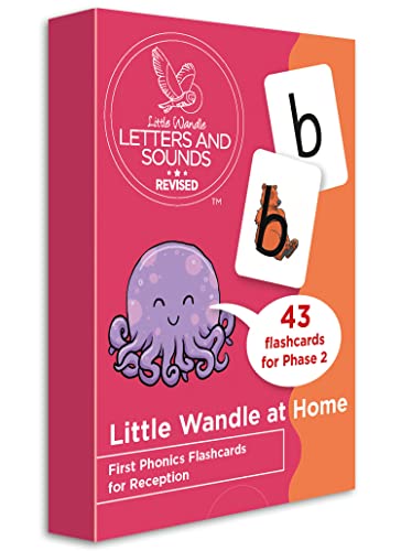 Little Wandle At Home First Phonics Flashcards For Reception: Phases 2 And 3