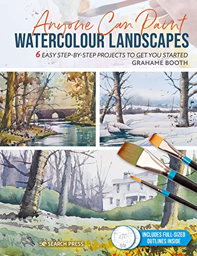 Watercolour Landscapes: 6 Easy Step-By-Step Projects To Get You Started