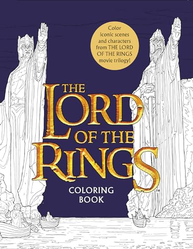 The Lord Of The Rings Movie Trilogy Coloring Book: Coloring Book: A Captivating Fantasy Coloring Adventure Through Middle-Earth, Perfect For Fall ...