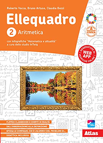 Ellequadro. Per La Scuola Media. Con E-Book. Con Espansione Online. Aritmetica E Geometria (Vol. 2)