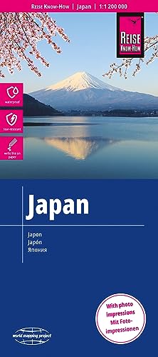 Reise Know-How Landkarte Japan 1 : 1.200.000