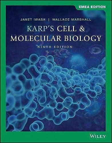 Karp'S Cell And Molecular Biology, Emea Edition