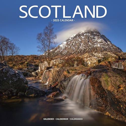 Scotland 2025 Square Wall Calendar | Travel Calendar: Original Avonside-Kalender [Mehrsprachig] [Kalender]
