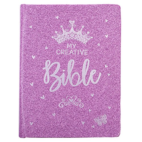 My Creative Bible Purple Glitter Hardcover