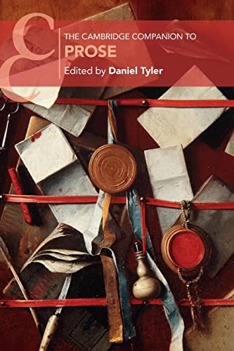 The Cambridge Companion To Prose