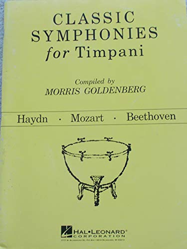 Classic Symphonies For Timpani