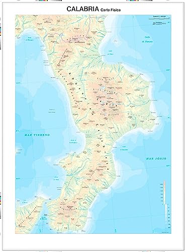 Calabria (Fisico-Politica)