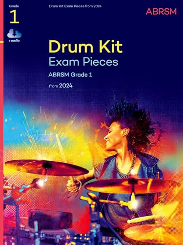 Drum Kit Exam Pieces From 2024, Grade 1