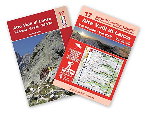 Alte Valli Di Lanzo, Val Grande, Val D'Ala, Val Di Viù. Con Mappa Escursionistica 1:25000. Ediz. Multilingue