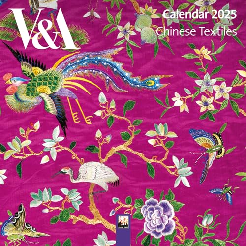 V&A: Chinese Textiles Mini Wall Calendar 2025: Art Calendar