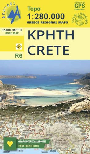 Crete R6: 1:280 000 Scale Map