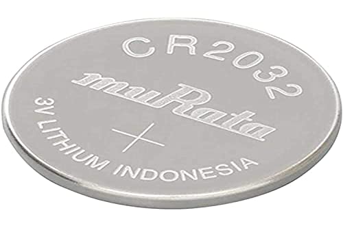 Murata Cr2032-Beabae - Batteria A Bottone Al Litio Cr 2032, 3 V, 5 Pezzi