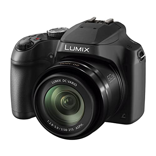 Panasonic Dc-Fz82 Fotocamera 4K, 18.1 Megapixel, Obiettivo Zoom 20-1200 Mm, Nero