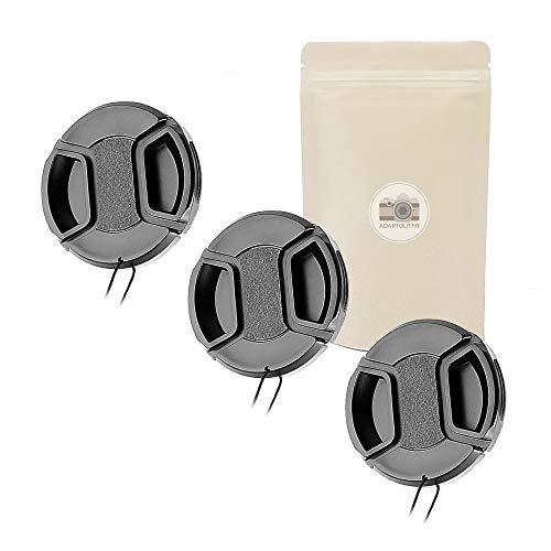 X3 67Mm Tappo Tappo Cache Qualità Cache Di Qualità Con Clip Da Chiusura Anteriore Per Diametro Obiettivo 67 Mm Camera Compatibile Tutte Le Marche