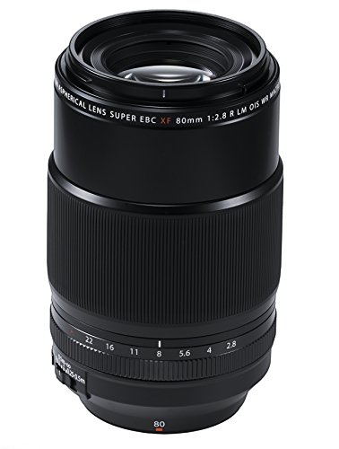 Fujifilm Fujinon Xf 80 Mm F2.8 R Lm Ois Wr Macro, Obiettivo 80 Mm, F/2.8, Attacco X Mount, Nero