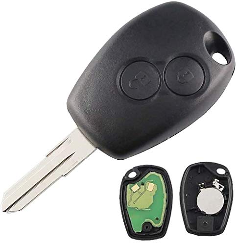 Pro Plip - Chiave Completa Con Elettronica Da Programmare Plip Per Dacia Logan Sandero Duster Lodgy, Renault Modus Clio Kangoo Twingo Wind Laguna Espa