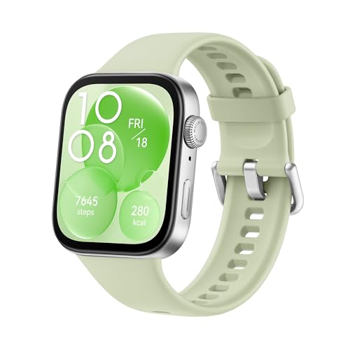 Huawei Watch Fit 3, Chiamata Bluetooth, Orologio Intelligente Gps, Custodia In Alluminio, Ios E Android, Schermo Amoled Da 1,82 Pollici, Durata Della